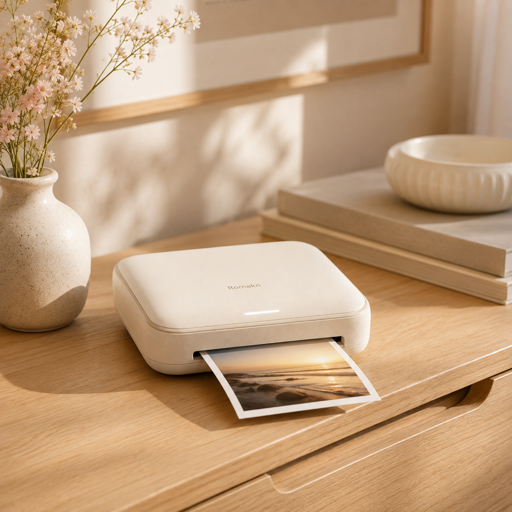 Romakn™ SnapPrint Compact Photo Printer